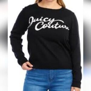 Juicy Couture Black Sweater Size Small
